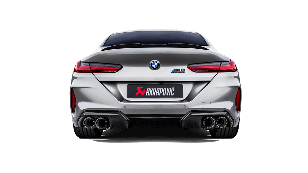 AKRAPOVIC S-BM/T/24H Slip-On Line (Titanium) for BMW M8 / M8 Competition Gran Coupe (F93) OPF/GPF 2021-2024 Photo-1