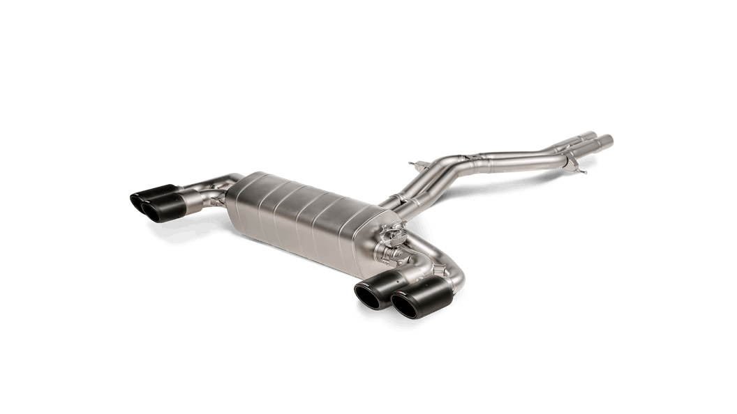 AKRAPOVIC S-PO/TI/17H Evolution Line (Titanium) exhaust for PORSCHE 536 Cayenne E3 Turbo, Turbo S (w/o tail pipes) Photo-0
