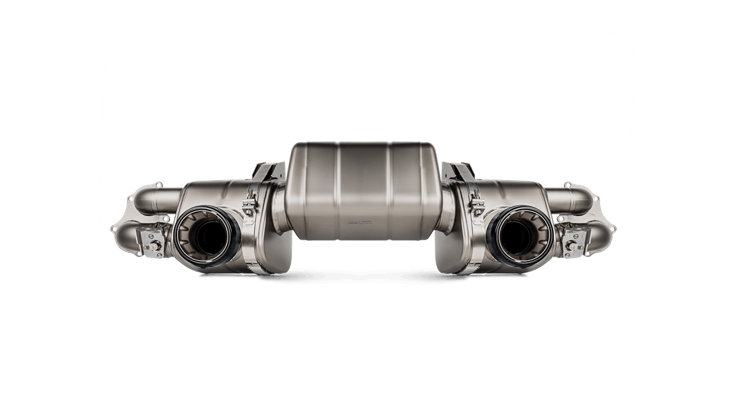 AKRAPOVIC S-PO/TI/18 Slip-On Race Line (Titanium) PORSCHE Cayman GT4 (718)/GTS 4.0/718 Boxter GTS 4.0 Photo-0