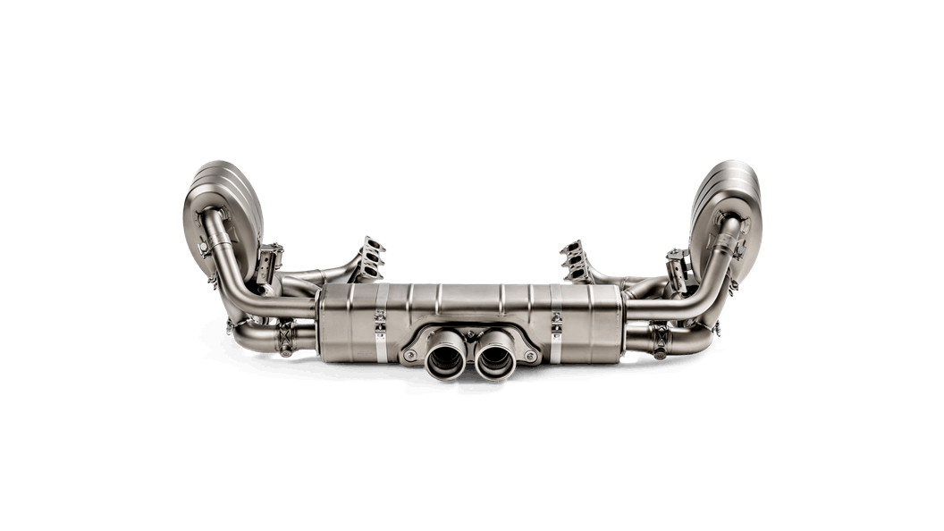 AKRAPOVIC E-PO/T/6/1 Evolution Header Set (Titanium) for PORSCHE 911 GT3RS (991.2)-OPF/GPF 2019-2020 Photo-2