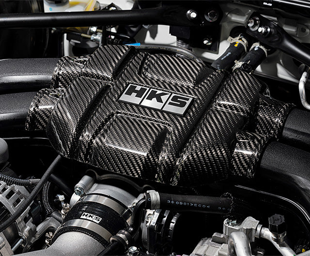 HKS 70026-AT008 Carbon Engine Cover ZN8/ZD8 for FA24 TOYOTA GR86 / SUBARU BRZ Photo-0