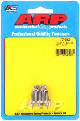 ARP 701-0500 SAE Bolt Kit 10-24 x 0.500 SS 12pt Photo-0