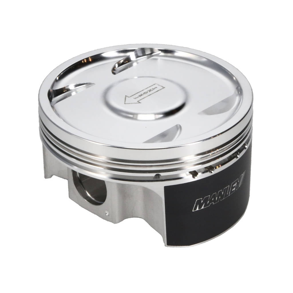 MANLEY 632000C-4 Piston Set (99.50 mm Bore, 1.285" CH, -18.00 CC) for SUBARU 2.5L EJ257 WRX STi Photo-4