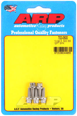ARP 702-0500 SAE Bolt Kit 10-32 x 0.500 SS 12pt Photo-0