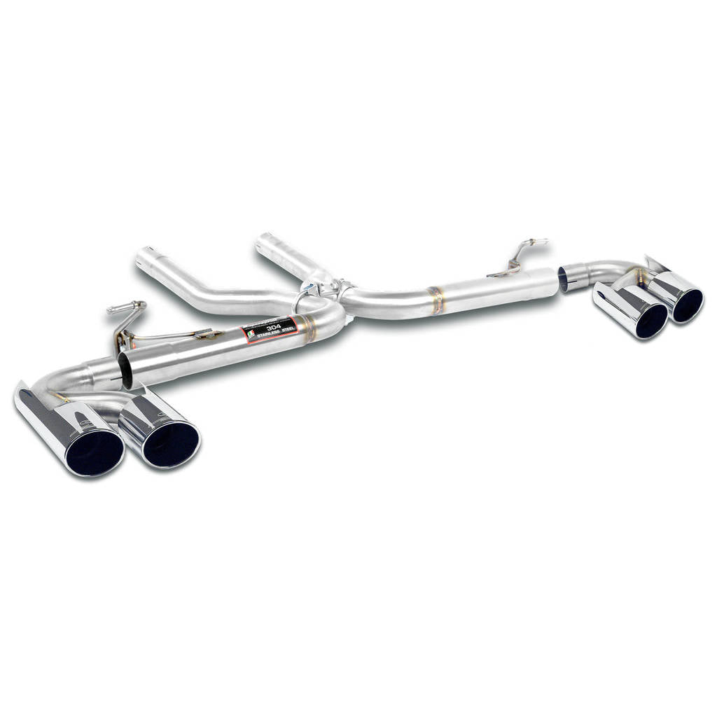 SUPERSPRINT 246656 Rear Pipe (Muffler Delete) for PORSCHE Cayenne 3.6i VR6 (958.1) Photo-0