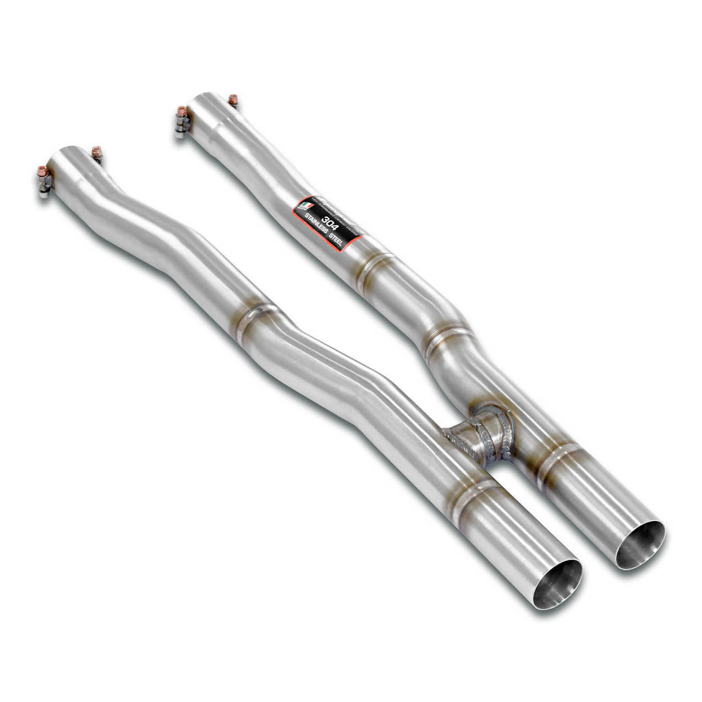 SUPERSPRINT 450123 Mid-Pipes Replaces OEM Centre Exhaust for MASERATI 4200 GT Photo-0