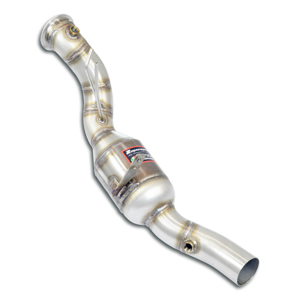 SUPERSPRINT 451821 Downpipe Right with Metallic Catalytic Converter for MASERATI Ghibli Photo-0