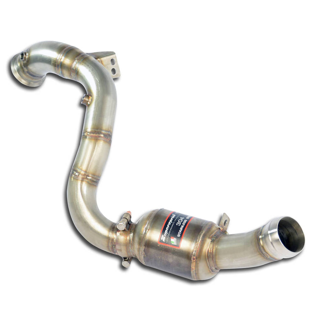 SUPERSPRINT 725281 Downpipe Left with Metallic Catalytic Converter for MERCEDES X167 GLS Photo-0