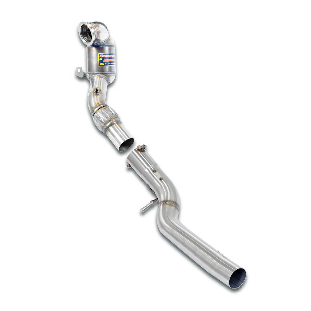 SUPERSPRINT 773921. Turbo Downpipe Kit and Metallic Catalytic Converter for AUDI S1 Photo-0