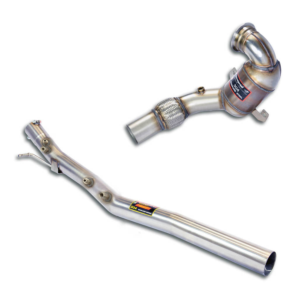 SUPERSPRINT 778041 Turbo Downpipe Kit and Metallic Catalytic Converter for AUDI SQ2 Photo-0