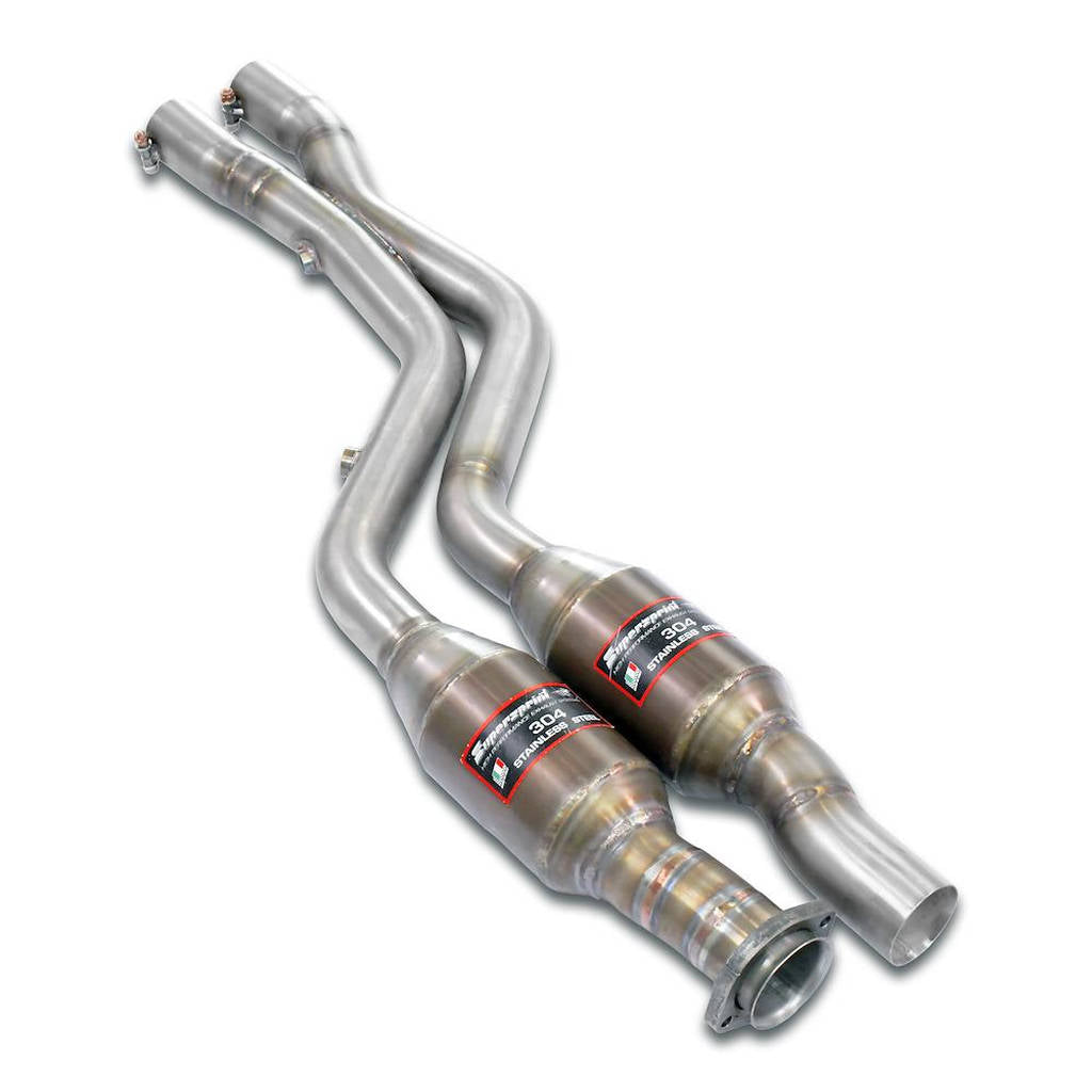 SUPERSPRINT 782632 Front Metallic Catalytic Converter and X-Pipe for ALPINA BMW 5 Series (E34) Photo-0