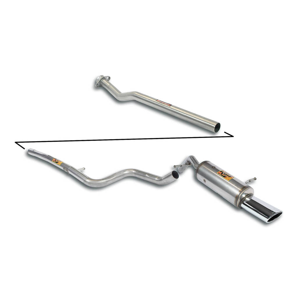SUPERSPRINT 804000 Exhaust System for PEUGEOT 207 Photo-0
