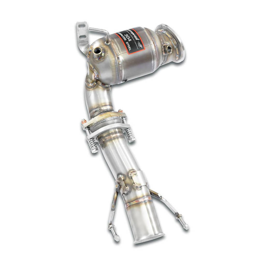 SUPERSPRINT 833321 Turbo Downpipe Kit and Metallic Catalytic Converter for BMW X1 (U11) Photo-0