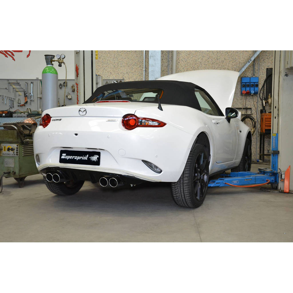 SUPERSPRINT 941610 Exhaust System for MAZDA MX-5 Photo-0