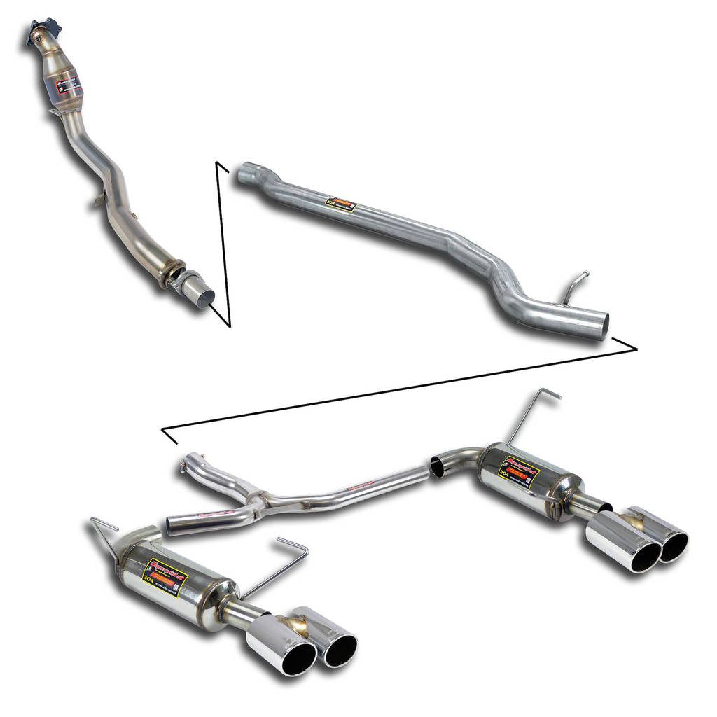 SUPERSPRINT 963150 Exhaust System for SUBARU WRX Sti 2015- Photo-0