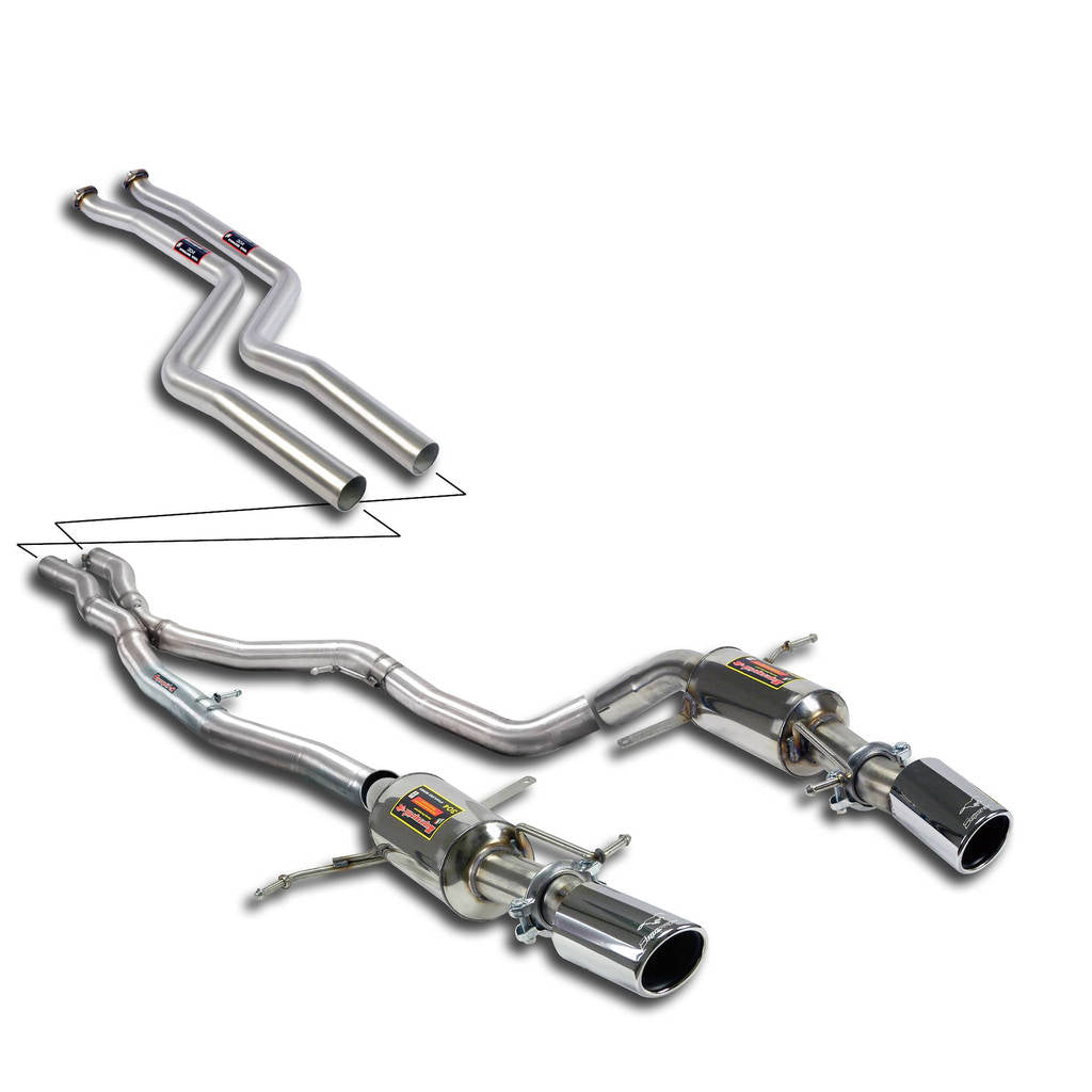 SUPERSPRINT 980620 Exhaust System for BMW 3 Series (E90) Photo-0