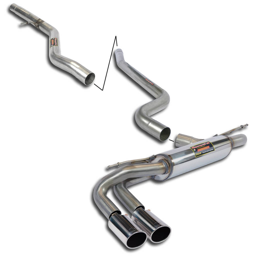 SUPERSPRINT 987310 Exhaust System for BMW 1 Series (F20 / F21) Photo-0