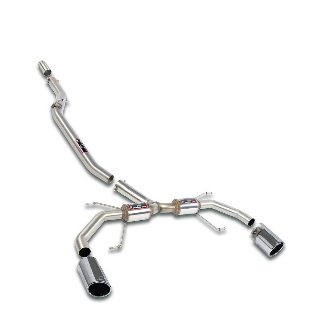 SUPERSPRINT 756680 Rear Muffler Race B Package for ALFA ROMEO Giulia 2.0i 2016-2022 Photo-0