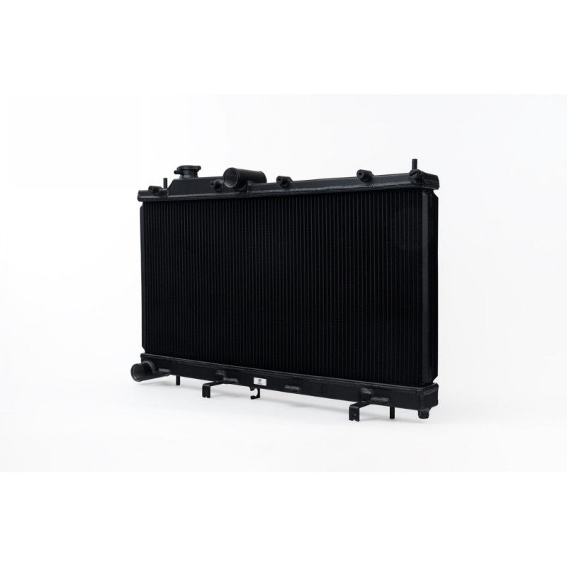 CSF 7095B High Performance Cooling Radiator (black) for SUBARU WRX STI (MT/CTV) 2015-2021 Photo-1