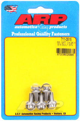 ARP 711-0515 SAE Bolt Kit 1/4-28 x .515 12pt SS bolts Photo-0