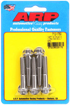 ARP 712-1750 SAE Bolt Kit 5/16-24 x 1.750 12pt SS bolts Photo-0