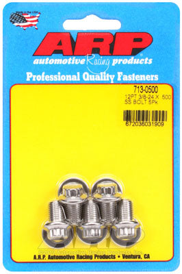 ARP 713-0500 SAE Bolt Kit 3/8-24 x .500 12pt SS bolts Photo-0
