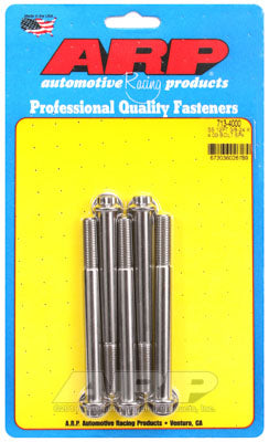 ARP 713-4000 SAE Bolt Kit 3/8-24 x 4.000 12pt SS bolts Photo-0