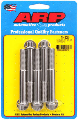 ARP 714-3250 SAE Bolt Kit 7/16-20 x 3.250 12pt SS bolts Photo-0