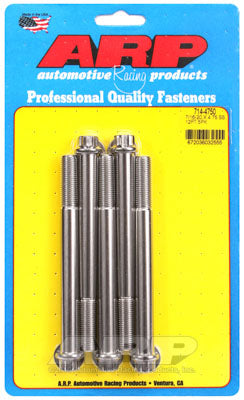 ARP 714-4750 SAE Bolt Kit 7/16-20 x 4.750 12pt SS bolts Photo-0