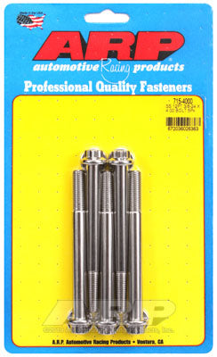 ARP 715-4000 SAE Bolt Kit 3/8-24 x 4.000 12pt 7/16 wrenching SS bolts Photo-0