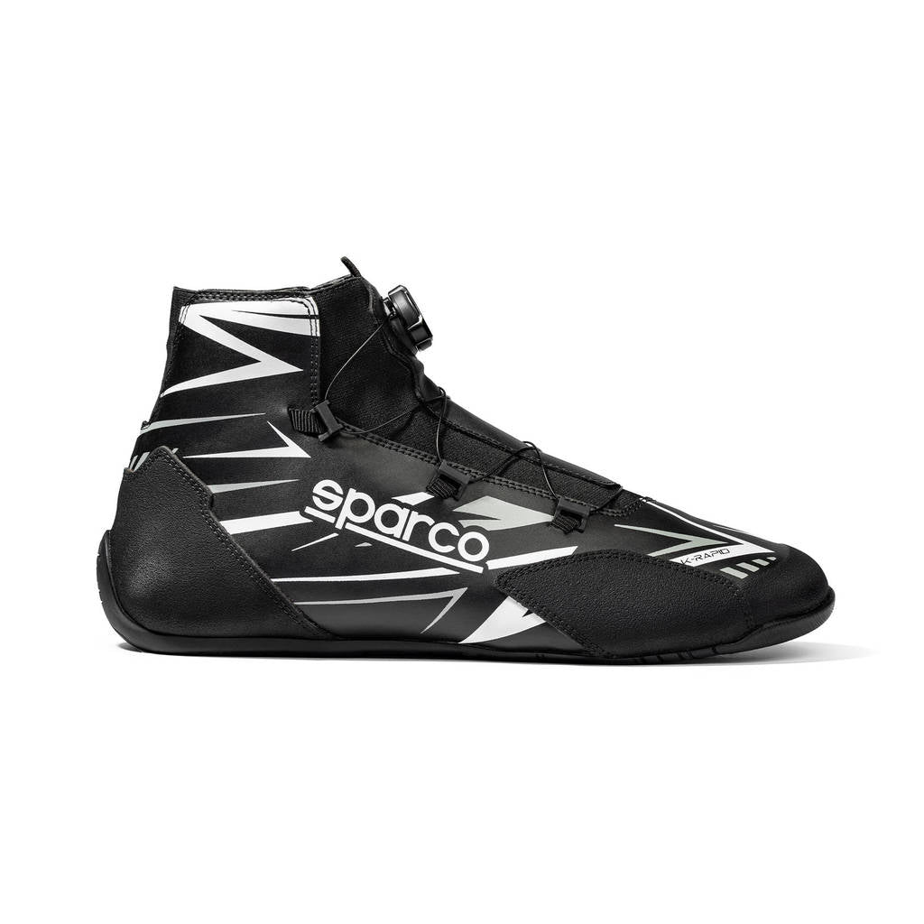 SPARCO BKB0008B0K06032 Karting Shoes K-Rapid WP, Black/White, Size 32 Photo-2