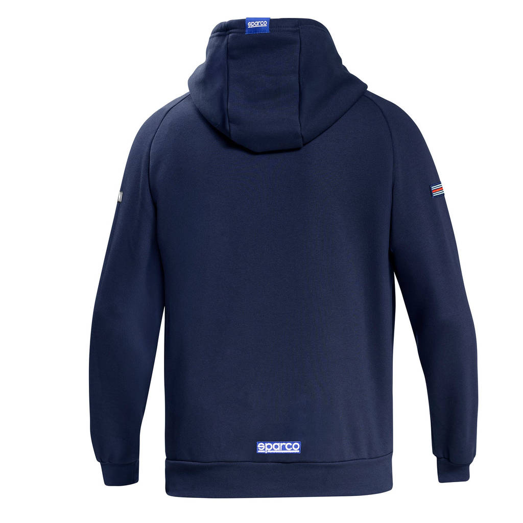 SPARCO BMF0093NDN060XS Hoodie Lancia MR 037, Blue/White, Size XS Photo-1