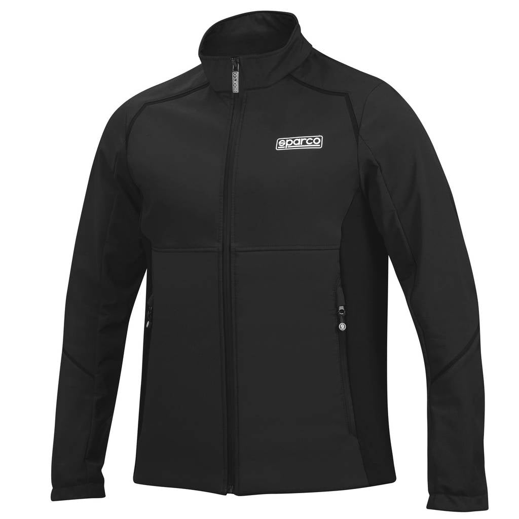 SPARCO BMJ0028B0K0100L Softshell My26, Black, Size L Photo-0
