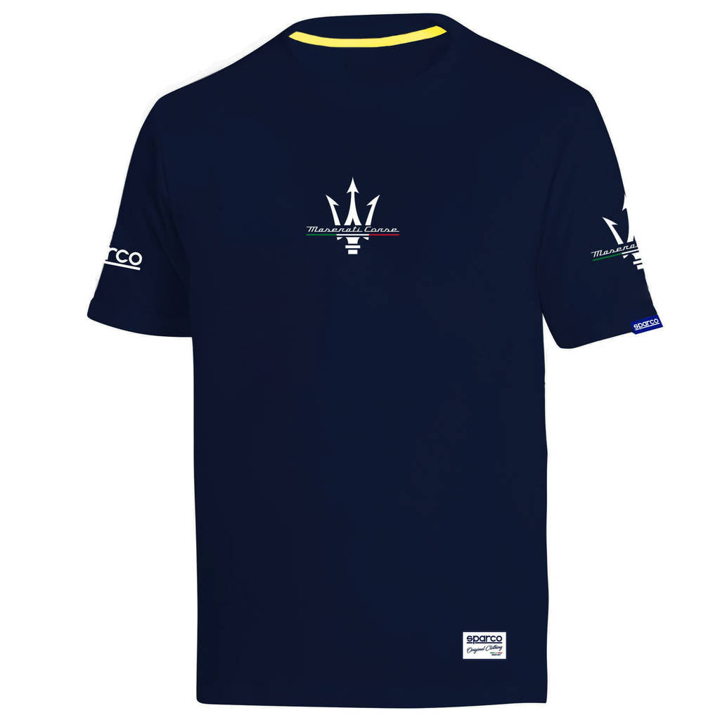 SPARCO BML0058J0N020XL T-Shirt Maserati, Blue, Size XL Photo-0