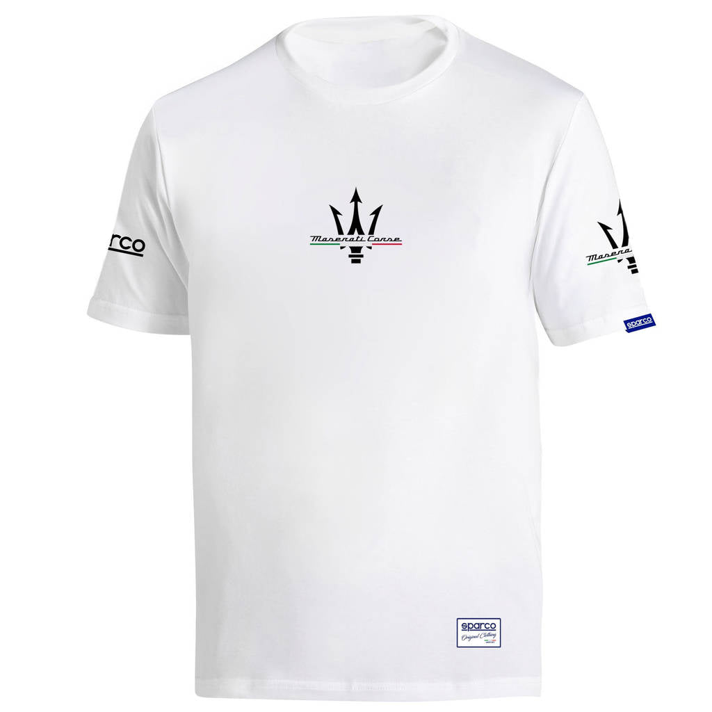 SPARCO BML0058J0W012XL T-Shirt Maserati, White, Size 2XL Photo-0