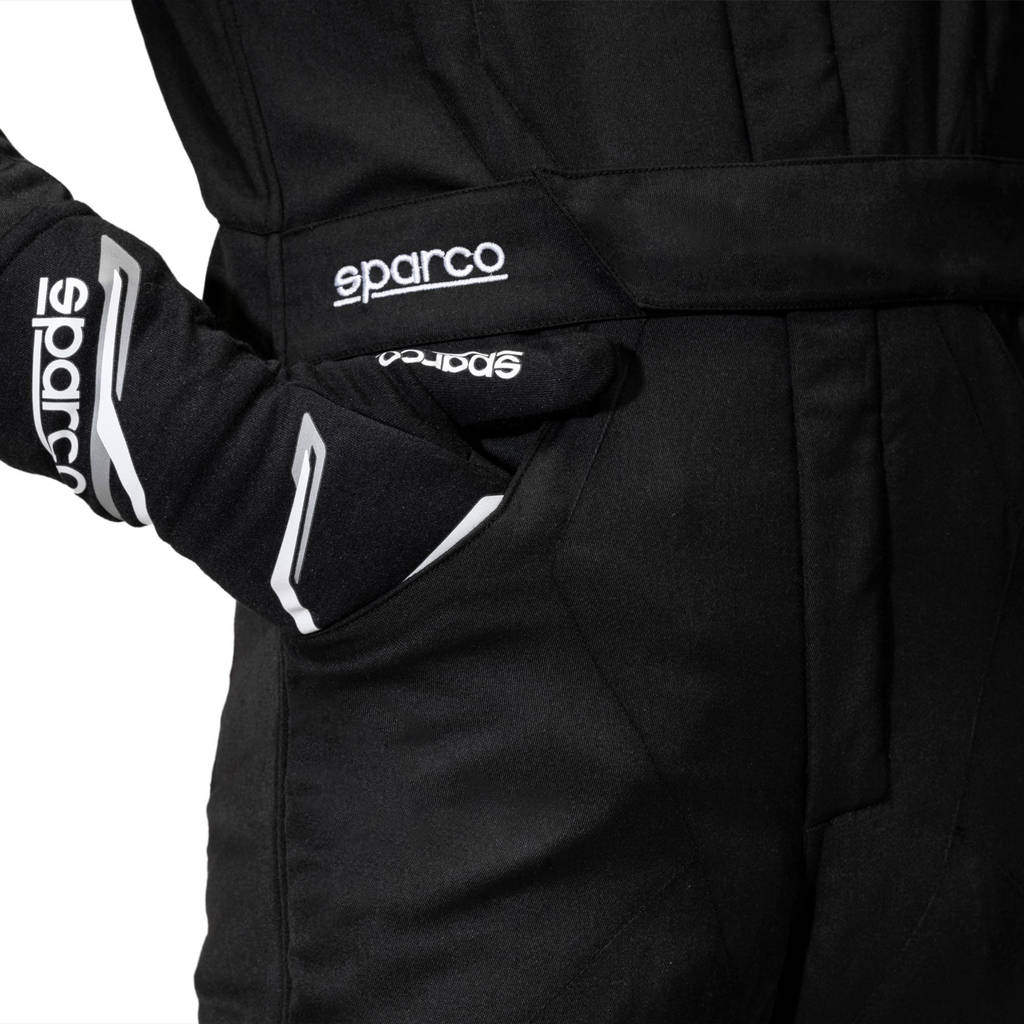 SPARCO BRS0050B0K01054 Racing Suit Sprint S Advanced, Black, Size 54 Photo-3