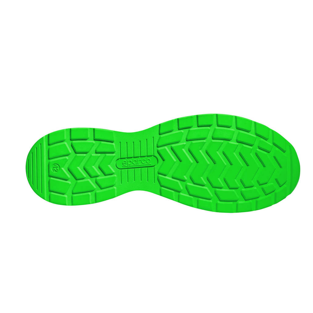 SPARCO BTB0029B0K15041 Mechanics Shoes Traction-H Naoki S3S, Black/Fluo Green, Size 41 Photo-3