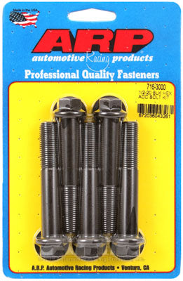 ARP 716-3000 SAE Bolt Kit 1/2-20 x 3.000 hex black oxide bolts Photo-0