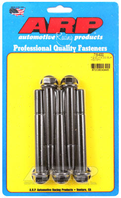 ARP 716-4000 SAE Bolt Kit 1/2-20 x 4.000 hex black oxide bolts Photo-0