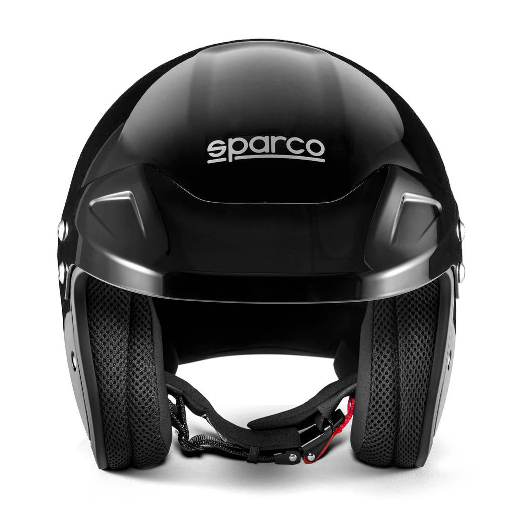 SPARCO 003379NRGR3L Open-Face Racing Helmet J-Pro ECE06, Black/Grey, Size L Photo-1