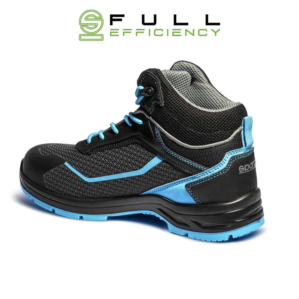 SPARCO 0754241NRCE Mechanics Shoes Indy-He Sunny S3, Black/Heavenly, Size 41 Photo-1