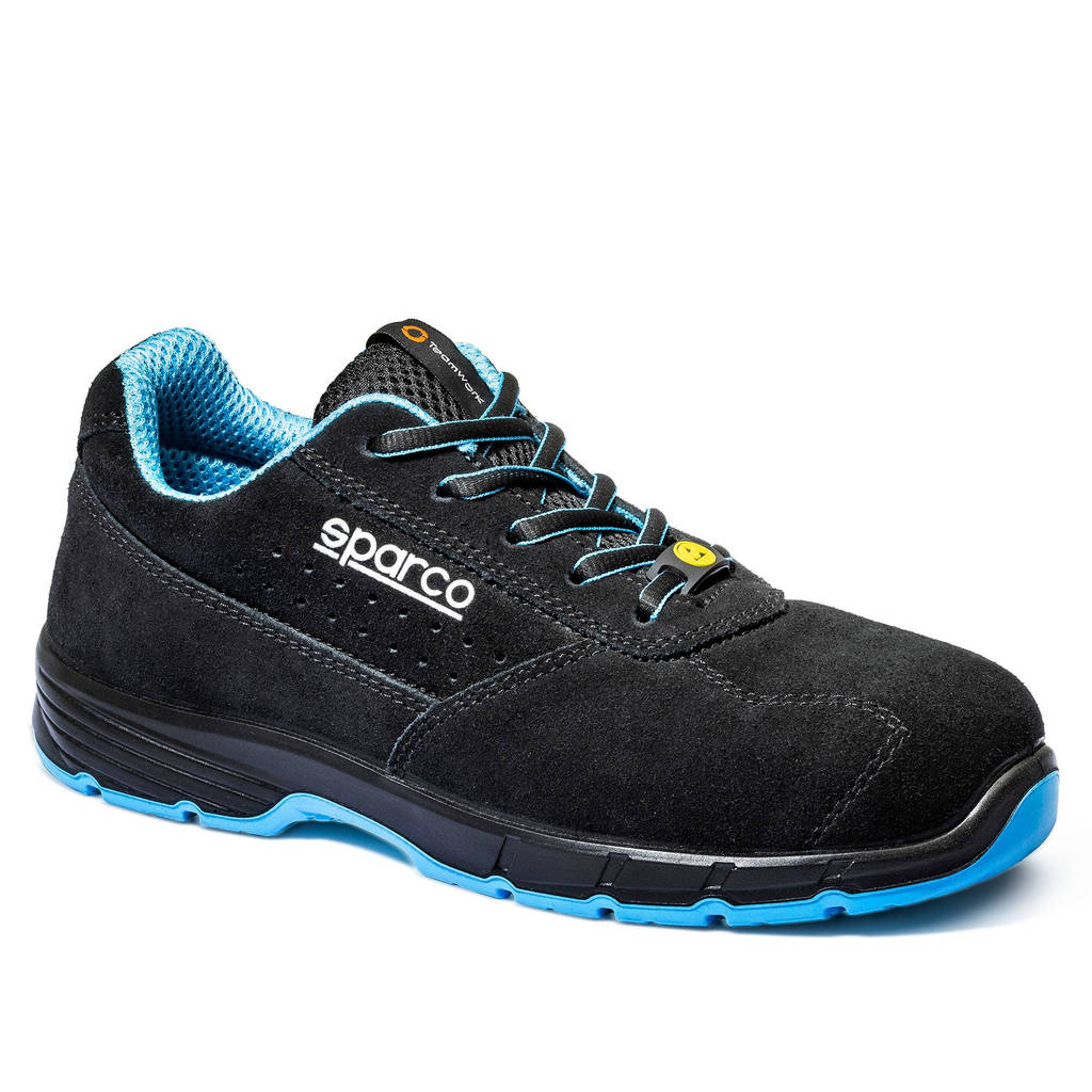 SPARCO 0754635NRCE Mechanics Shoes Horizon Moreno S1PS, Black/Heavenly, Size 35 Photo-1