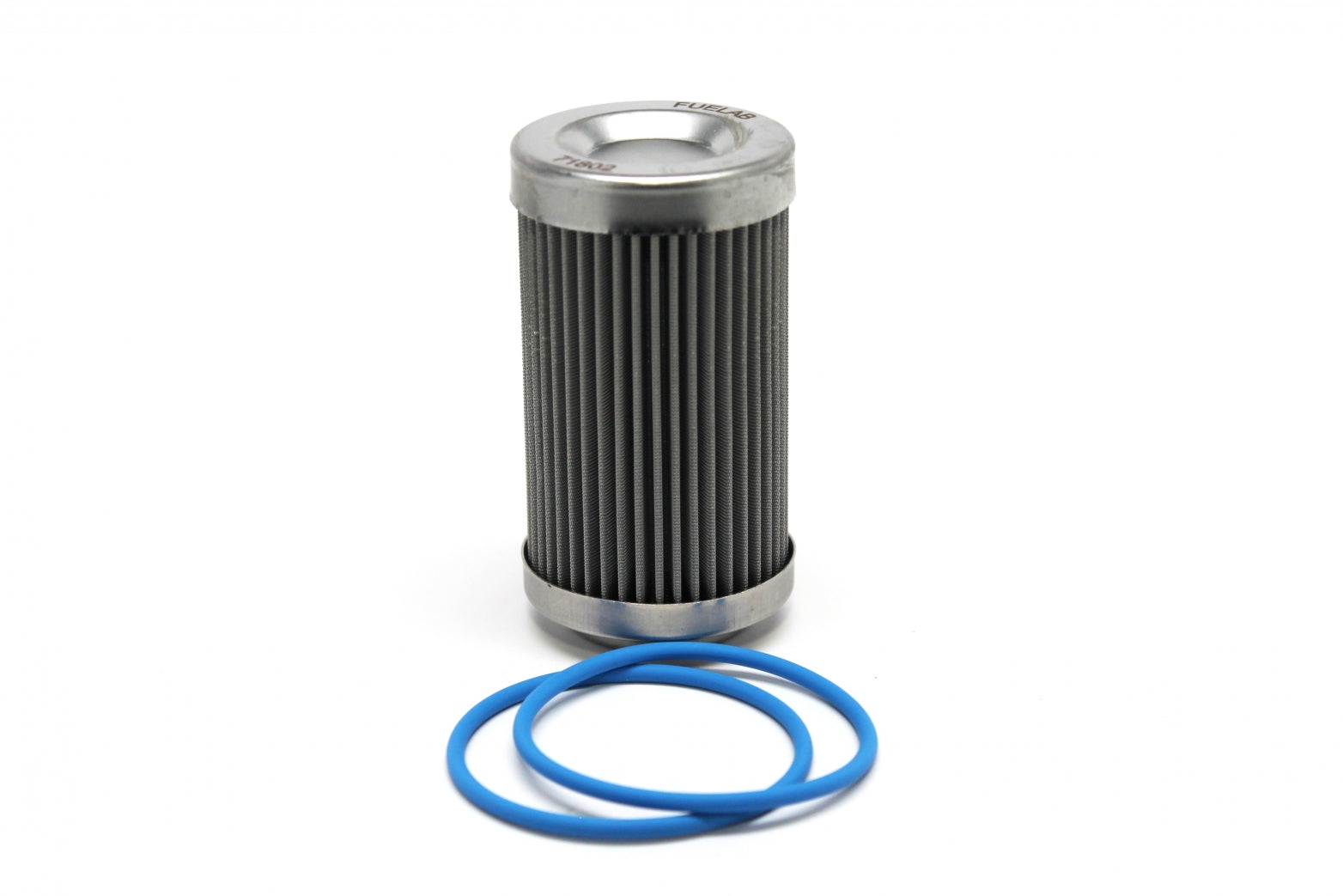 FUELAB 71802 Fuel Filter Replacement Element 3 inch 40 micron Stainless Steel Photo-0