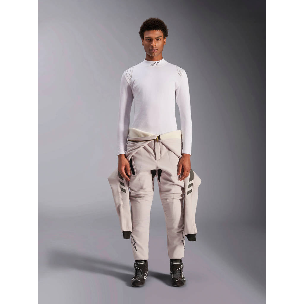 ALPINESTARS 4750325-20-XS/S Top ZX Evo V3 LS- FIA-SFI, White, Size XS/S Photo-0