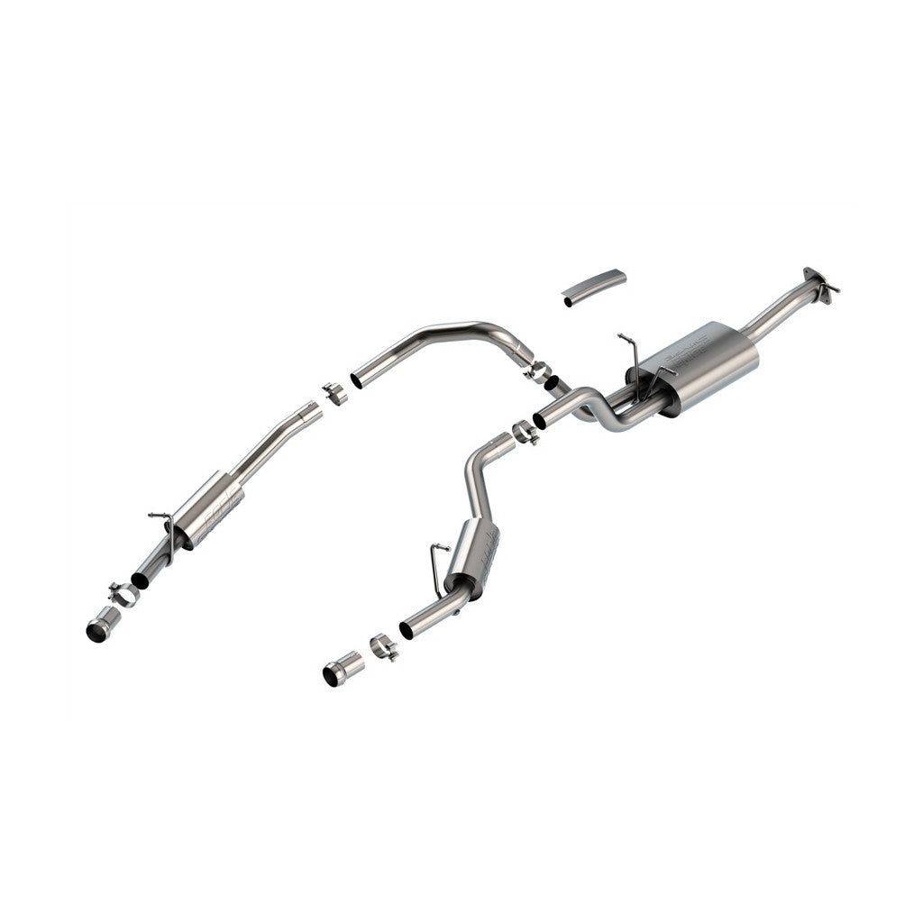BORLA 141030 Cat-Back Exhaust 3", 2.5", S-Type for RAM 1500 3.0L 2025- Photo-0
