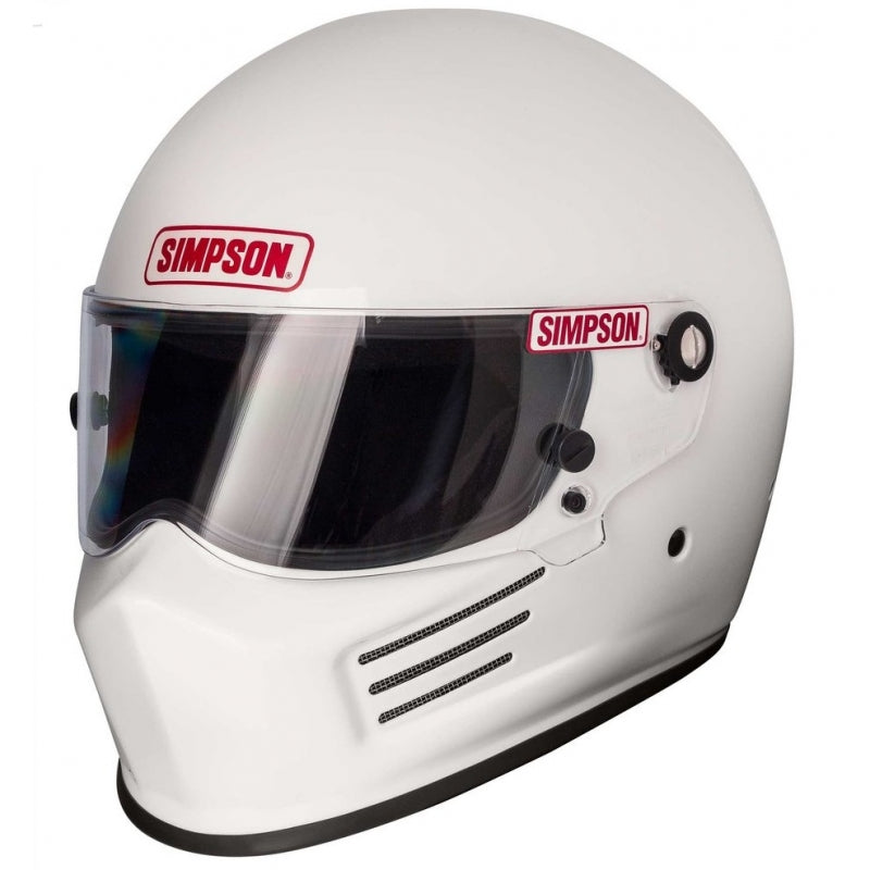 SIMPSON 7200031 BANDIT Racing helmet, Snell SA2020, white, size L Photo-0