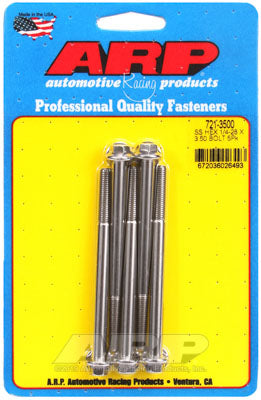 ARP 721-3500 SAE Bolt Kit 1/4-28 x 3.500 hex SS bolts Photo-0