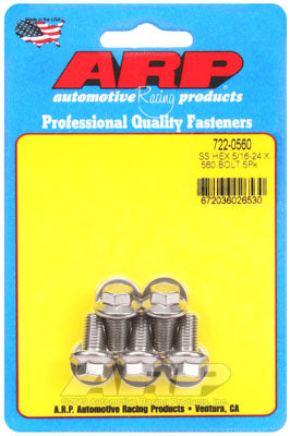 ARP 722-0560 SAE Bolt Kit 5/16-24 x .560 hex SS bolts Photo-0