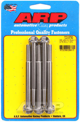 ARP 722-3750 SAE Bolt Kit 5/16-24 x 3.750 hex SS bolts Photo-0