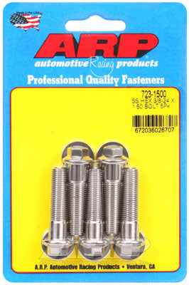 ARP 723-1500 SAE Bolt Kit 3/8-24 x 1.500 hex SS bolts Photo-0